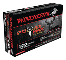 Power-Max .300 Winchester Magnum 180 Grain Protected Hollow Point Bonded