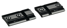 Redfield Aluminum Base Pairs For Ruger 10/22 Black Matte