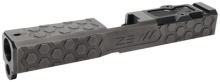 Glock 19 Hex Gen 4 Stripped Slide with RMR Cover Plate Gray