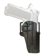 CQC Carbon Fiber Serpa Active Retention Holster Textured Black Right Hand For Taurus 24/7