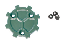 Serpa Quick Disconnect System Male Adapter With Screws Foliage Green