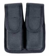 Double Magazine Pouch Molded Cordura Duty Gear Black for Glock 21