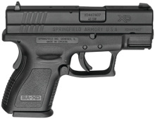 XD Sub-Compact .40 S&W 3.1 Inch Barrel Black Melonite Finish 12 Round With Essentials Package