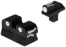 Bright And Tough 3-Dot Night Sights Colt Government/Combat Elite And Delta Elite .055 Tang