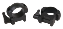 Grand Slam Lever Lok Top Mount Rings 1 Inch Extra High Matte