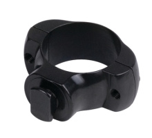 Rotary Dovetail Steel Rings Top Access 1 Inch High Black