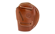 3 Way, Outside Waistband Holster, Size 6, Matte Finish, Leather Construction, Classic Brown, Ambidextrous 3WH-6-CBR-A