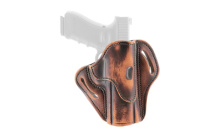 BHC, OWB Belt Holster, Size 2.4S, Matte Finish, Vintage Leather, Right Hand BH2.4S-VTG-R