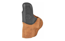 RCH Rigid Concealment Holster, IWB, Brown/Black Leather, Fits Glock 26/27/28/29/30/33, Springfield XDS/XDE/XD9/XD40, Right Hand, Size 4 RCH-4-BLB-R