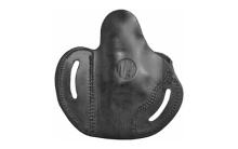 Revolver Belt Holster, Size 2S, Right Hand, Stealth Black, Leather RVH-2S-SBL-R