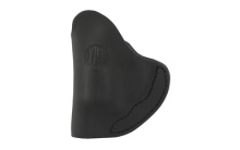 Revolver Holster, Tuckable, Inside Waistband Holster, Size 1, Matte Finish, Leather Construction, Stealth Black, Right Hand RVH-IWB-1T-SBL-R