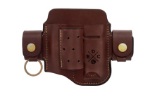 Action Snap, Large Flex Loop, Standard, Fits Belts Up to 1.5", Leather Construction, Black, Ambidextrous ST-AS-LF-CHN-A