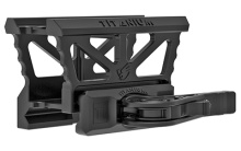Mount, Fits Aimpoint Micro T-1, Quick Release, Absolute Co-Witness, Black, Titanium AD-T1-CO-Ti