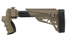Mossberg/Remington/Winchester 12 Gauge Strikeforce 6 Position Adjustable Side Folding TactLite Stock with Scorpion Recoil System Flat Dark Earth
