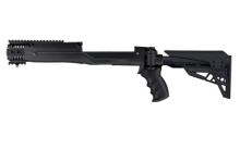 TactLite, Stock, Fits Ruger Mini 14, Six Position Adjustable Side Folding Stock w/ Scorpion Recoil System, Black Finish B.2.10.1210