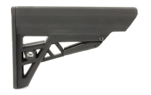 AR-15 TactLite Six Position Mil-Spec Stock Black