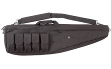 Duty Tactical Rifle Case, Black Endura Fabric, Gun Securing Strap System, Padded Internal Zipper Shield, Adjustable Magazine Pockets, Zippered Accessory Pocket, Padded Shoulder Strap, 38" 10930