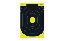 EZ AIM Adhesive, Solhouette, 12"x18", 30 Pack, Black and Chartreuse 15372-30