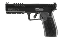 RIA 5.OE, Striker Fired, Semi-automatic, Polymer Frame Pistol, Full Size, 9MM, 4.91" Barrel, Cerakote Finish, Black, Optics Ready Slide, Front/Rear Night Sights, 17 Rounds, 3 Magazines, Includes (2) Optic Plates RIA5.0E