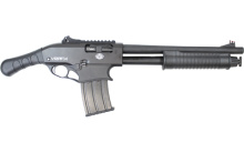 VRPF14, Pump Action, 12 Gauge, 3" Chamber, 14" Barrel, "F" Pistol Grip, 5 Rounds, 1 Magazine, Black, 26.1" Overall Length VRPF14