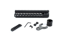 Keymod Rail, Fits AR Rifles, 9", Black BCM-KMR-9556-BLK