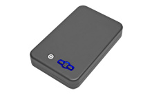Personal, Safe, 11"x7"x1.8", 6" Security Cable Included, Black, Digital Personal Vault w/LED BD1135L