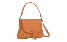 Hobo Purse with Holster, Orange, Leather BDP-077