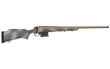Approach, Bolt Action, 308 Win, 20" Threaded Barrel, Bergara Camouflage Finish, Fiberglass Stock, 5Rd AICS Magazine, TriggerTech Trigger BPR21308F
