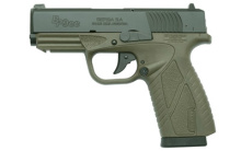 Conceal Carry, Double Action Only, Compact, 9MM, 3.2" Barrel, Matte Finish, OD Polymer Frame, Adjustable Sights, 7Rd, 1 Magazine BP9ODCC