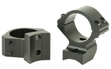 Fieldcraft, Rings Manufactured by Tally, 1" Medium, Black Finish, Fits Barrett Fieldcraft Rifle Only, Does Not Fit Magnum Action 16751