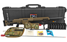 MRAD, Bolt Action, 300PRC, 26" PROOF Heavy Stiff Carbon Fiber Barrel, FDE Finish, Folding Stock, 10Rd, 3/4 x 24 Thread Pitch, Fully Adjustable Trigger Module, 20MOA Rail, Single Stage Trigger, 8 Magazines, Tool Kit, Spare Parts Kit, Cleaning Kit, Cleanin