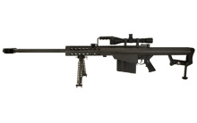 M107 US Rifle System, Semi-automatic, Rifle, 50 BMG, 29", Parkerized, Synthetic Stock, Leupold Mark 4 4-14 Scope with Rings, 10 Rounds, 1 Magazine, Includes Monopod, Sling, Hard Case 19471