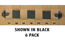 S.T.R.I.K.E. CQC Platform with Speed Clip, #7, Coyote Tan, 6 Pack 38C706CT