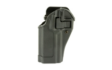 CQC SERPA Holster With Belt and Paddle Attachment,Fits Sig Sauer P250/P320 Full Size and Compact, Left Hand, Black 410561BK-L