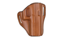 Model #57 Remedy Open Top Leather Holster, Fits Glock 43, Tan, Right Hand 26950