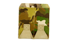 Belt Mounted Ten-Speed Double Pistol Magazine Pouch, Adjustable Belt Loop, MultiCam BT-TSP-PISTOL-2-MC