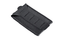 10 Speed, Single Magazine Pouch, Helium Whisper Attachment, Fits (1) AR-15 Magazine, Elastic Construction, Black HW-TSP-M4-1-SB-BK