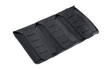 10 Speed, Triple Magazine Pouch, Helium Whisper Attachment, Fits (3) AR-15 Magazine, Elastic Construction, Black HW-TSP-M4-3-SB-BK