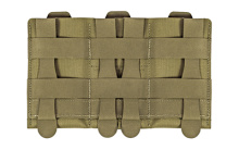 10 Speed, Triple Magazine Pouch, Helium Whisper Attachment, Fits (3) AR-15 Magazine, Elastic Construction, Ranger Green HW-TSP-M4-3-SB-RG
