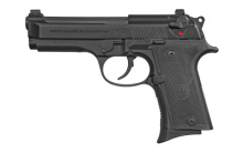 92X Compact Without Rail, Semi-automatic, DA/SA, 9MM, 4.3" Barrel, Aluminum Frame, Black Bruniton Finish, 2 Grips Included, 13Rd, 3 Mags, Ambidextrous, Manual Safety/Decocker, Fixed Sights J92C921