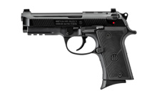 92X RDO FR Compact, Double Action/Single Action,Semi-automatic, Metal Frame Pistol, 9MM, 4.3" Barrel, Aluminum, Black Anodized, Polymer Grip, Fixed Sights, Manual Safety/Decocker, 10 Rounds, 2 Magazines, Front Picatinny Rail, OpticReady J92CR92070