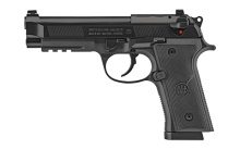 92X RDO GR Full Size, Double Action/Single Action, Semi-automatic, Full Size, Metal Frame Pistol, 9MM, 4.7" Barrel, Aluminum, Black Anodized, Polymer Grip, Fixed Sights, Decocker, 10 Rounds, 2 Magazines, Front Picatinny Rail, Optic Ready J92FR920G70