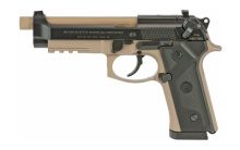 M9A3, Semi-automatic, Full Size, 9MM, 5", Alloy, Flat Dark Earth/Black, 17Rd, 3 Mags, Ambidextrous J92M9A3M4