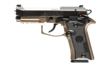 80X Cheetah, Double Action/Single Action, Semi-automatic, Metal Frame Pistol, 380 ACP, 3.9" Barrel, Polymer Grip, Manual Safety/Decocker, Bronze, 10 Rounds, 2 Magazines, Front Picatinny Rail, Optic Ready SPEC0707A