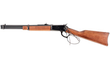 R92, Large Loop, Lever Action Rifle, 357 Magnum, 16" Barrel, Blued Finish, Black, Brazilian Wood Furniture, Buckhorn Sights, 8 Rounds, Right Hand 923571613L