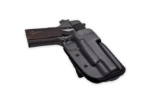 Outside the Waistband Holster, Fits Glock 17/22/31, Right Hand, Black, with Tek-Lok Attachment HOLX000831129872