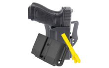 Revolution Combo Pack Belt Holster, Fits Glock 20/21 SF, Includes Revolution Holster/Double Magazine Pouch/Training Barrel, Right Hand, Black HOLX0076RC2021BLKRH