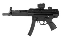 AP5, Shooters Bundle, Semi-automatic, Roller-Lock Action, 9MM, 8.9" Barrel, Black, 30 Rounds, 3 Magazines, Riton Tactix ARD Optic, Black Backpack, Cleaning Kit HG6813-N