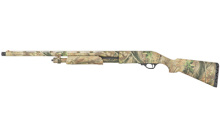 Turkey, Pump Action, 12 Gauge, 3.5" Chamber, 24" Vent Rib Barrel, Realtree APG Camo, Synthetic Stock, Includes Extra 28" Barrel, 5Rd, Fiber Optic Front Sight 930.187
