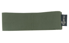 Elastic Organizer, 2-Cell, Velcro Loop Backing, Ranger Green EE2004
